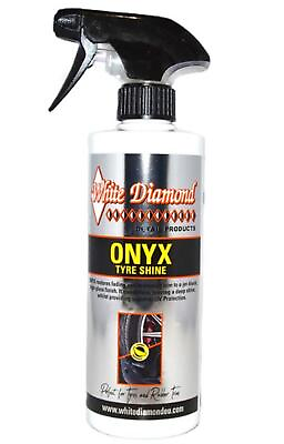 #ad White Diamond Onyx Tyre Dressing For Universal Car Shine Clean Protection