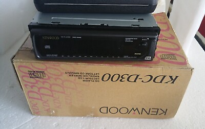 #ad Kenwood spectrum analyzer Car Stereo CD Player Vintage KDC D300 Old School