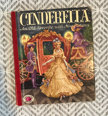 #ad VINTAGE Cinderella An Old Favorite With New Pictures by Evelyn Andreas