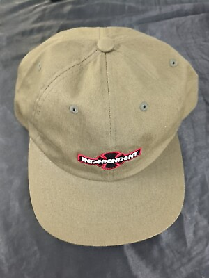 #ad Independent Yupoong Snapback Baseball Cap Hat Unisex Hunter Green Embroidered