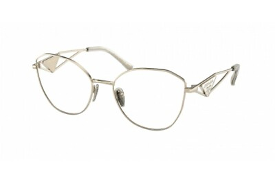 #ad PRADA PR 52ZV ZVN 1O1 Pale Gold Frames Women#x27;s Eyeglasses 55 mm See Details