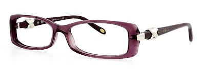 #ad TIFFANY amp; CO TF2016 8061 51mm Purple Translucent Eyeglasses Frames Italy