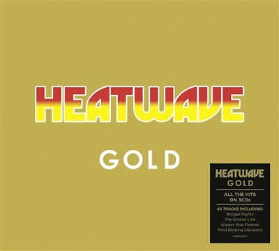 #ad HEATWAVE GOLD New Audio 3 CD Greatest Hits 45 Tracks Rod Temperton Heat Wave
