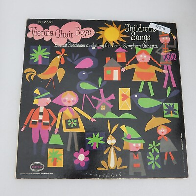#ad Helmut Froschauer And Vienna Choir Boys Children#x27;S Songs PROMO LP Vinyl Record