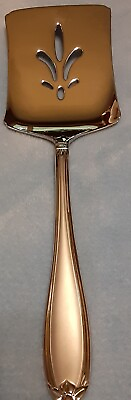 #ad Princess House BARRINGTON Frosted Stainless 18 10 Flatware 10 1 2quot; SPATULA 2373