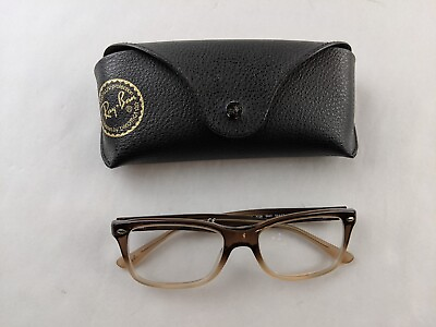 #ad Ray Ban Brown Frames Only amp; CaseBlack Eyeglasses 5228 5043 53 17 140 Designer