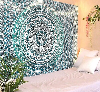 #ad The Art Box Mandala Tapestry Twin Wall Hanging Hippie Boho Tapestry Bedspread