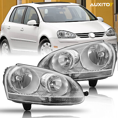 #ad For 05 10 Jetta GTI Rabbit Factory Style Headlight Lamp Replacement LeftRight