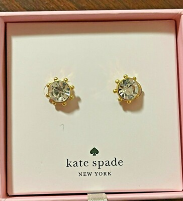#ad Kate Spade flying colors bezel studs Beautiful