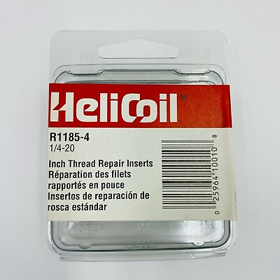 #ad HeliCoil R1185 4 1 4 20 Inch Thread Repair Inserts 12pk