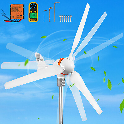 #ad VEVOR 400W 3 Blades Wind Turbine Generator w MPPT Controlleramp;Anemometer DC 12V $115.99