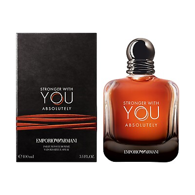 #ad Emporio Armani Stronger With You Absolutely 3.4oz EDP Spray New With Box