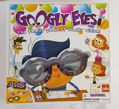 #ad Googly Eyes Game The Family Drawing Game with Crazy Vision Glasses NEW