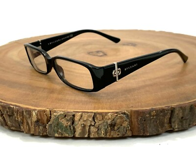 #ad Bvlgari Eyeglasses Frames 4012 B 501 Crystals Black Italy