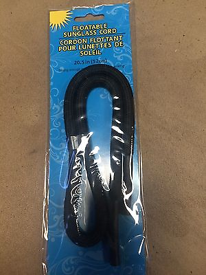 #ad Floatable Sunglass Cord 20.5 inches 52cm BLACK eyeglass cord