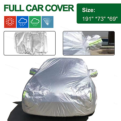 #ad SUV Car Cover Waterproof Snowproof Dust UV Resistant for Mitsubishi Outlander
