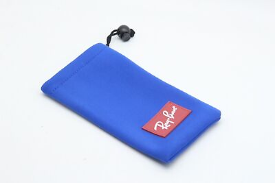 #ad NEW RAY BAN EYEGLASSES SUNGLASSES OPTICAL POUCH BLUE CASE ONLY