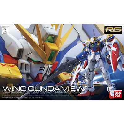 #ad RG #20 1 144 XXXG 01W Wing Gundam EW Model Kit Bandai Hobby