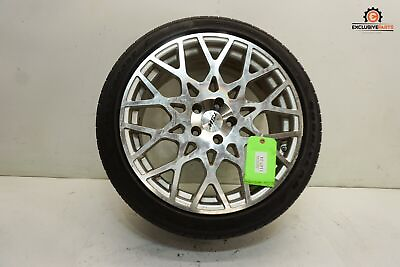 #ad 12 18 Ford Focus ST OEM Silver Wheel Rim w Tire Goodyear 235 40R18 91W MS 1147