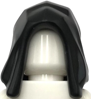 #ad Lego New Black Minifigure Headgear Hood Basic Part