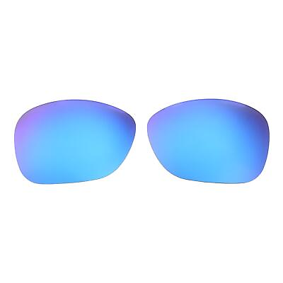 #ad New Walleva Ice Blue Polarized Replacement Lenses For Oakley Conquest Sunglasses