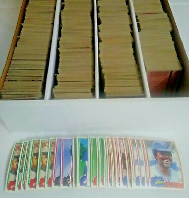 #ad 1981 Topps Baseball Cards Complete Your Set U Pick ##x27;s 601 726 Nm Mint