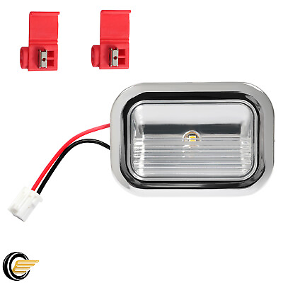 #ad New For Whirlpool W11462342 Chrome Refrigerator LED Light Module Assembly
