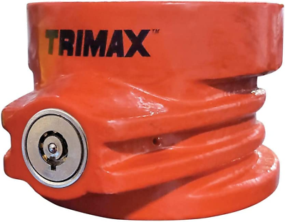 #ad Trimax 5Th Wheel King Pin Lock Red