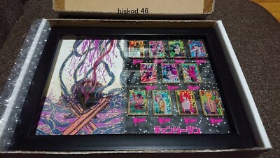 #ad Chainsaw Man Comics Cover Pins Badge Complete Set W Frame Anime JUMP Limited JP