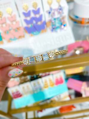 #ad Taylor Shaye Designs Golden Girl Bracelets