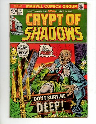 #ad CRYPT OF SHADOWS #6 FN 6.0 quot;DON#x27;T BURY ME DEEPquot;