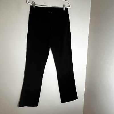 #ad International Concepts INC black boot cut pants size 10 0357