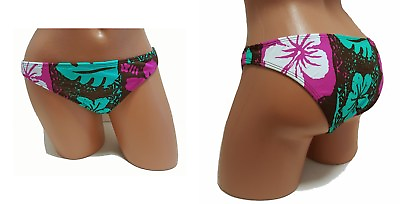 #ad Raisins NEW Brown Women#x27;s Juniors L Large 10 12 Swimsuit Bikini Bottom $46 211