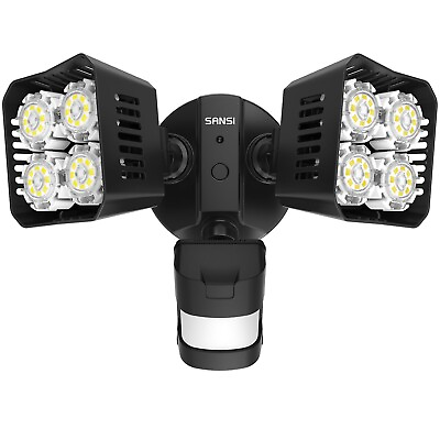 #ad SANSI 30W LED Security Lights PIR Motion Sensor Outdoor Night Safety Floodlight