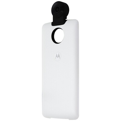 #ad Motorola Moto Mods 360 Camera 4K Video 89596N MD100S for Moto Z Phones White