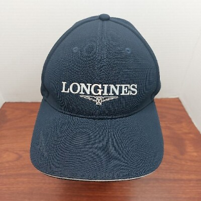 #ad Longines Swiss Watches Baseball Cap Hat One Size Fancy Embossed Logo