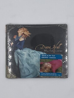 #ad Diana Krall When I Look In Your Eyes Brand New Sealed CD 1993