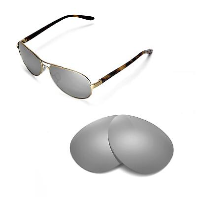 #ad New Walleva Polarized Titanium Lenses For Oakley Feedback Sunglasses
