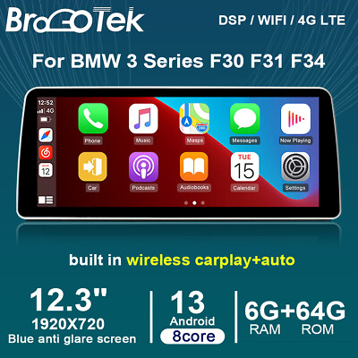 #ad 12.3#x27;#x27; Car Radio Carplay Display BMW F30 F31 F32 F33 F34 F36 3 4 Series NBT CIC