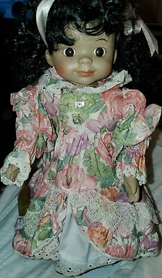 #ad WIMBLEDON DOLL COLLECTION AA NATALIE Porcelain Doll AFRICAN AMERICAN 16quot;