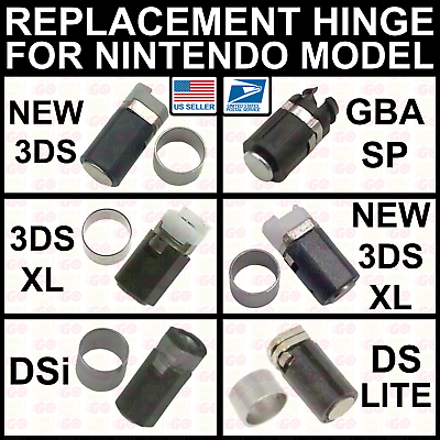 #ad Replacement Hinge Axle for Nintendo New 3DS XL LL DSi DS Lite GBA SP Metal Ring