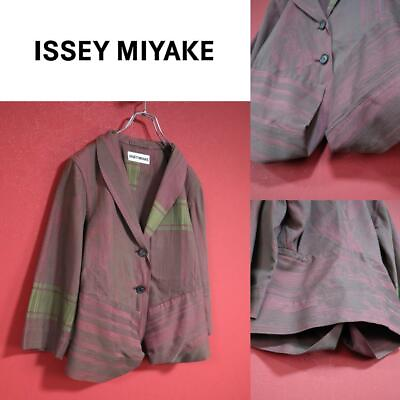 #ad ISSEY MIYAKE 09SS All over pattern folded hem design JKT