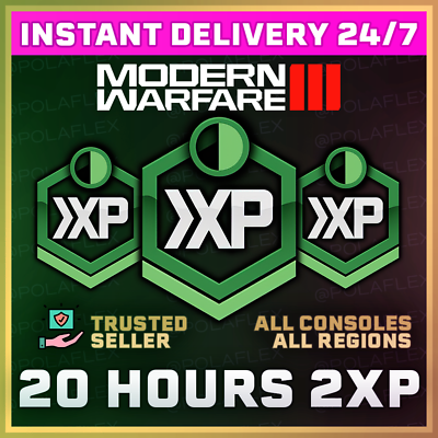 #ad Call Of Duty Modern Warfare 3 COD MW3 20 Hours Double XP CODES 2XP 🔥INSTANT🔥