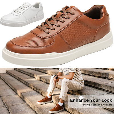 #ad Men Fashion Sneakers Dress Casual Shoes Lace Up Waking Lightweight Shoes 6.5 15