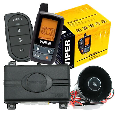 #ad Viper 3305V Responder 2 Way Pager LCD Car Alarm Security System Starter Kill