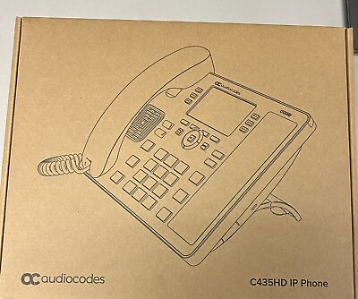#ad Brand New Audio Codes C435HD IP Phones. Have 15 Available HD Phones .