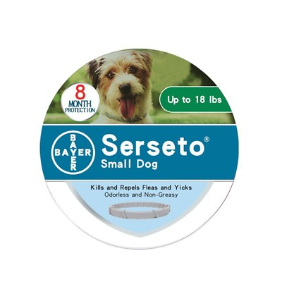 #ad Seresto Flea and Tick Collar for Small Dogs 8 month Flea up to 18 pounds US