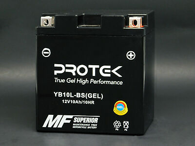 #ad YB10L B YB10L A2 YB10L B2 Sealed Gel Battery For Suzuki GS500 GS550 E L M TX ES