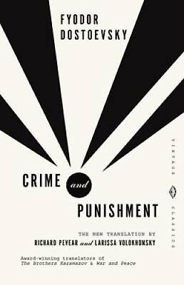 #ad Crime and Punishment: Pevear amp; Volokhonsky Translation Vintage Classics GOOD