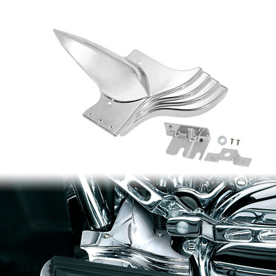 #ad Motorcycle Chrome Lower Front Frame Cover Fit For Harley Touring Glide 1991 2021